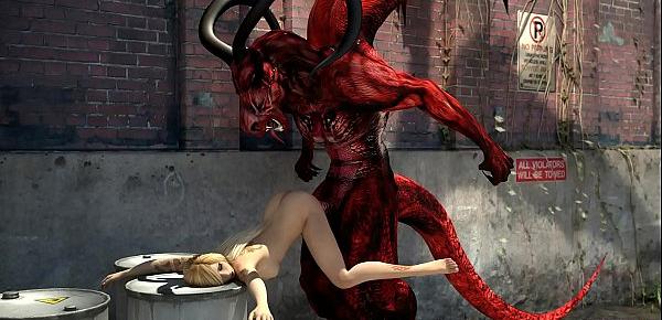  Horny Devil. Demonic 3D Fuck